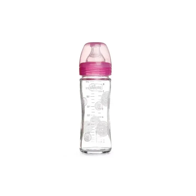 CHICCO Biberon Well Being en Verre 240 ml — photo 2