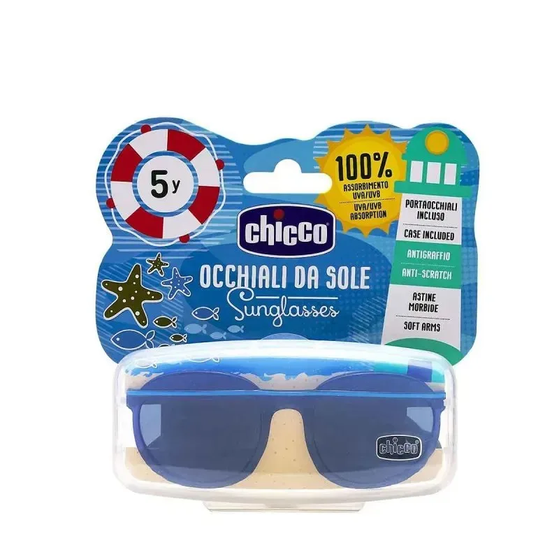 CHICCO Lunettes de Soleil Garcon Bleu Nuit 5y+