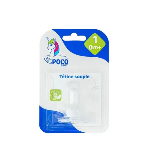 POCO BABY Tétine Souple 1ERE Age
