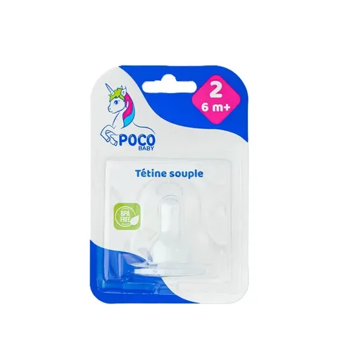 POCO BABY Tétine Souple 2EME Age