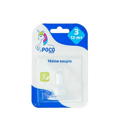 POCO BABY Tétine Souple 3EME Age