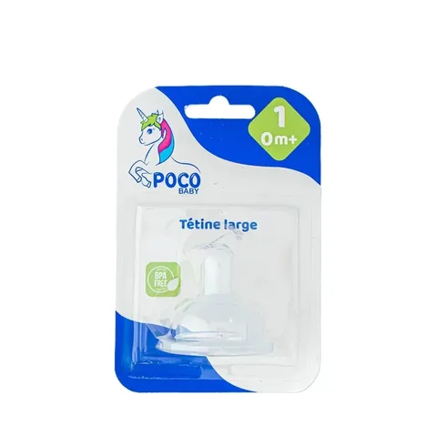 POCO BABY Tétine Large 1ERE Age