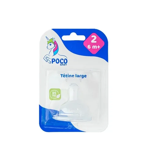POCO BABY Tétine Large 2EME Age