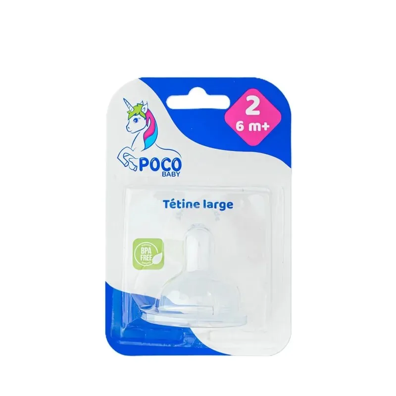 POCO BABY Tétine Large 2EME Age