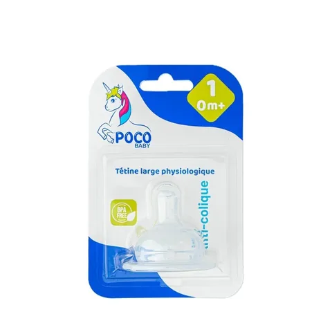 POCO BABY Tétine Large Physiologique 1ER Age