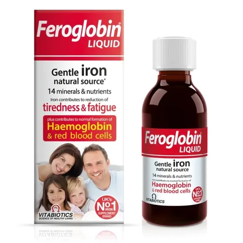 VITABIOTICS Feroglobin B12 Gentle Liquid Iron 200 ml