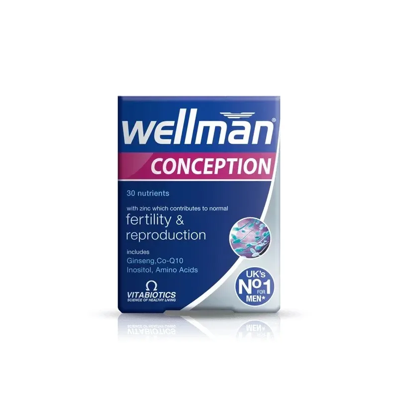 VITABIOTICS Wellman Conception,30 Comprimes