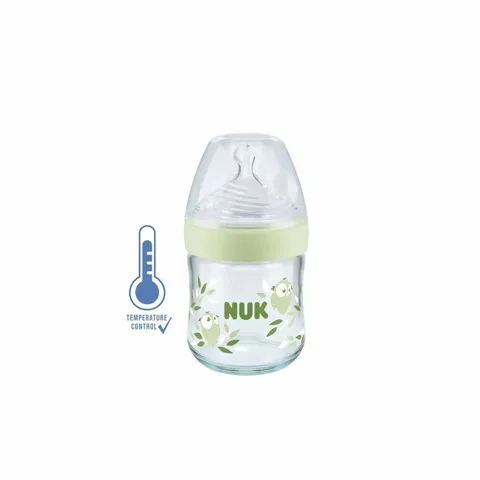 NUK Biberon Nature Sens en Verre 120 ml
