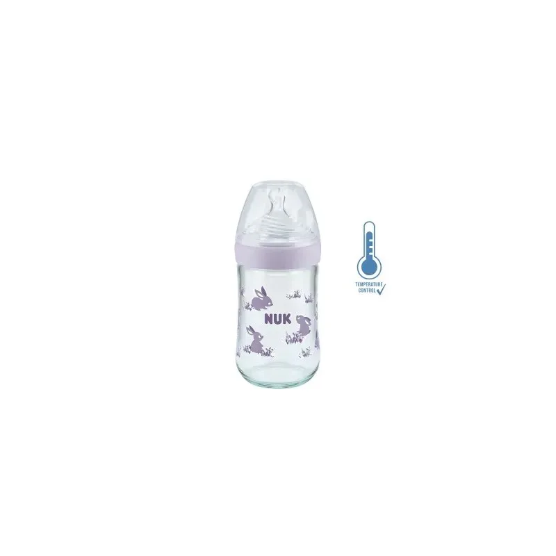 NUK Biberon Nature Sens en Verre 240 ml — photo 3