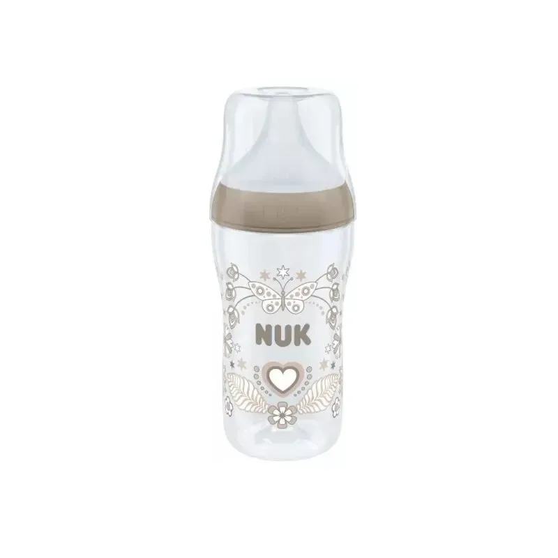 Nuk Biberon Perfect Match Plastic avec Tétine en Silicone Souple 260 ml