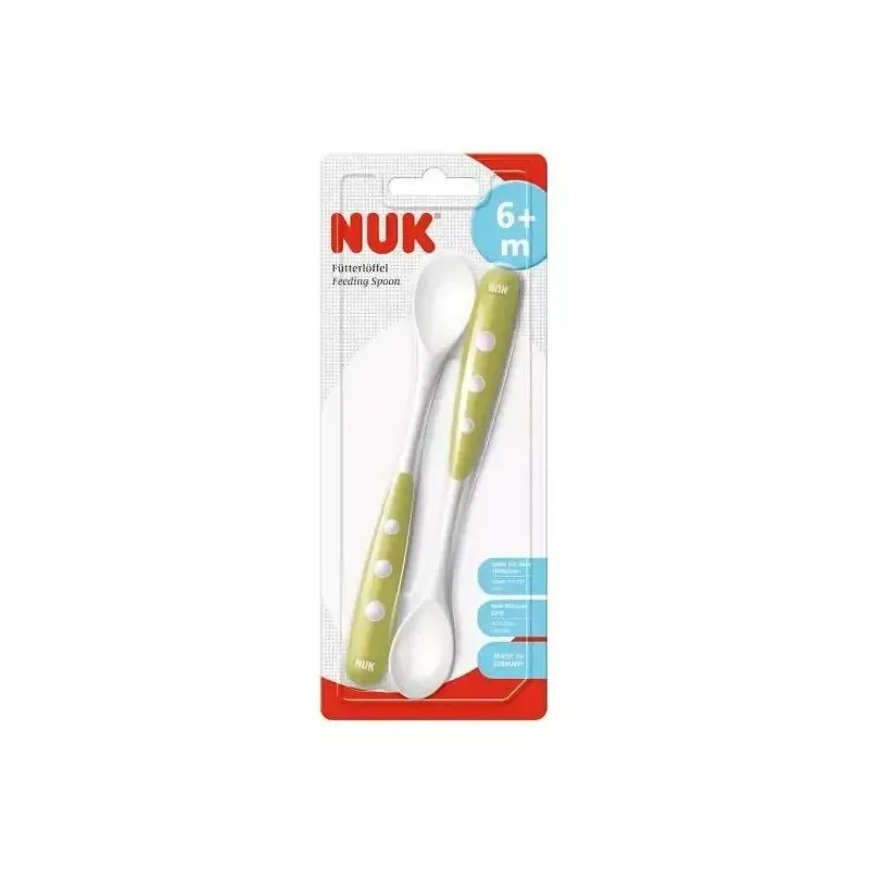 NUK 2 Cuilleres en Silicone 6m+ — photo 2