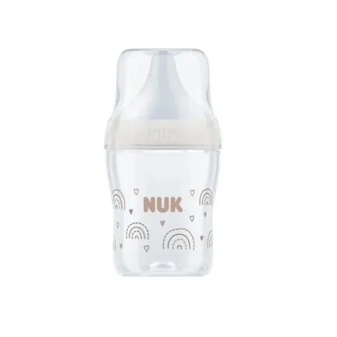 Biberon Nuk Perfect Match Biberon Plastic avec Tétine en Silicone Souple 150 ml