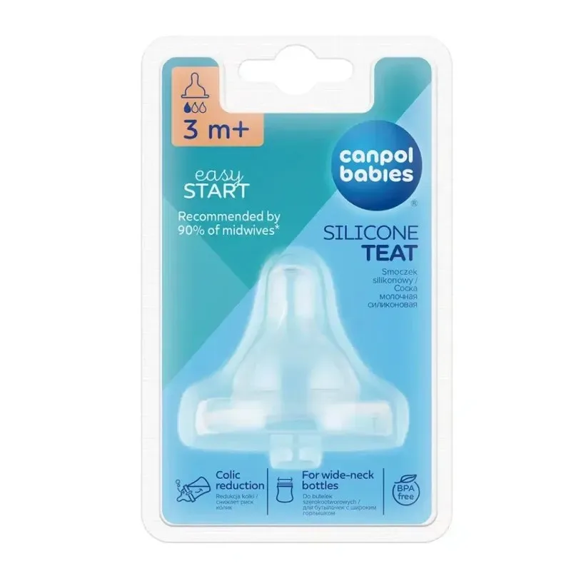CANPOL BABIES Tétine Anticolique Easystart 3-6m Ref 21/720