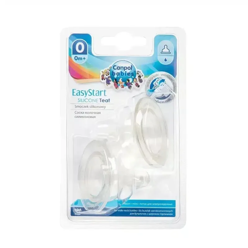 CANPOL BABIES Tétine Anticolique Easystart 0-3m Ref 21/719 — photo 2