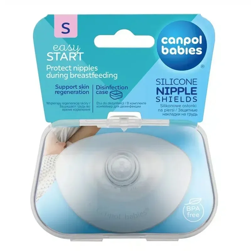CANPOL BABIES Protections de Mamelon en Silicone "s" Bt/2. Ref 18/602 — photo 2