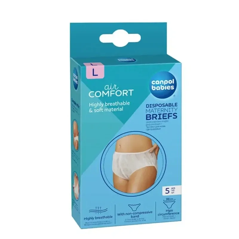 CANPOL BABIES 5 Culottes de Maternité Jetables Taille l