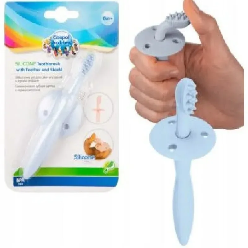 CANPOL BABIES Brosses à Dents et à Gencives en Silicone — photo 2
