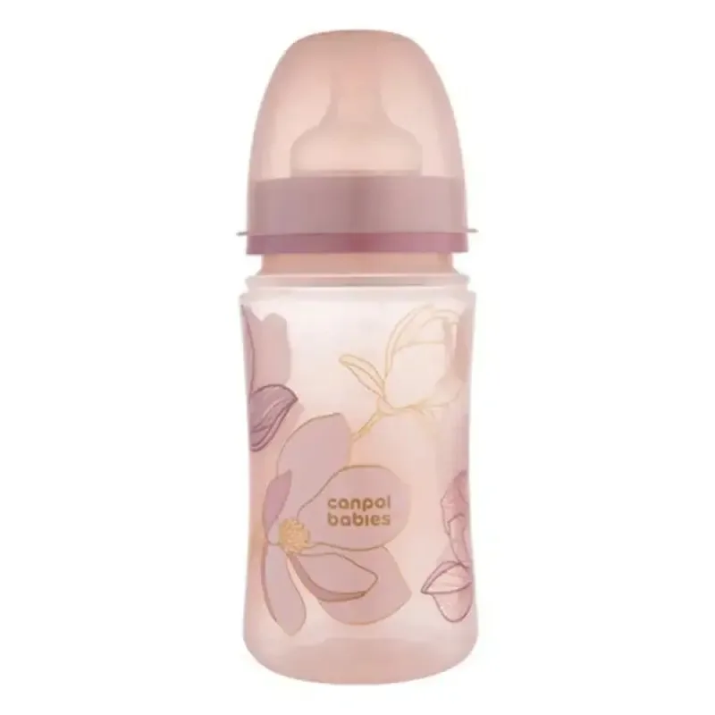 CANPOL BABIES Biberon Anticolique Col Large Gold 240 ml 35/240 — photo 2
