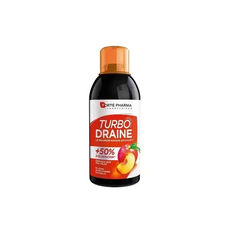 FORTE PHARMA Turbodraine Minceur Peche 500 ml
