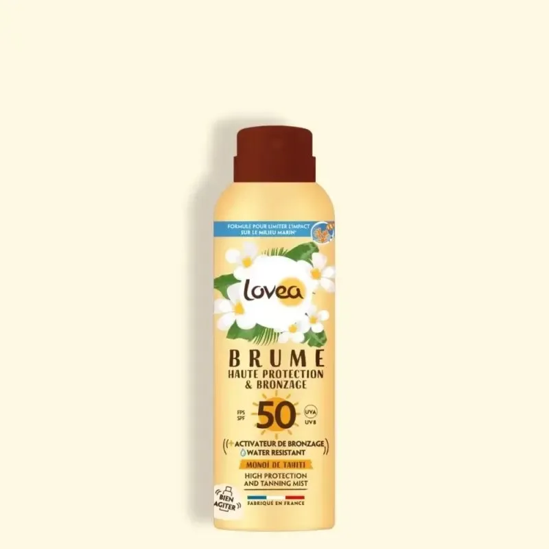 Lovea Brume Haute Protection & Bronzage Monoi de Tahiti SPF50 150 ml