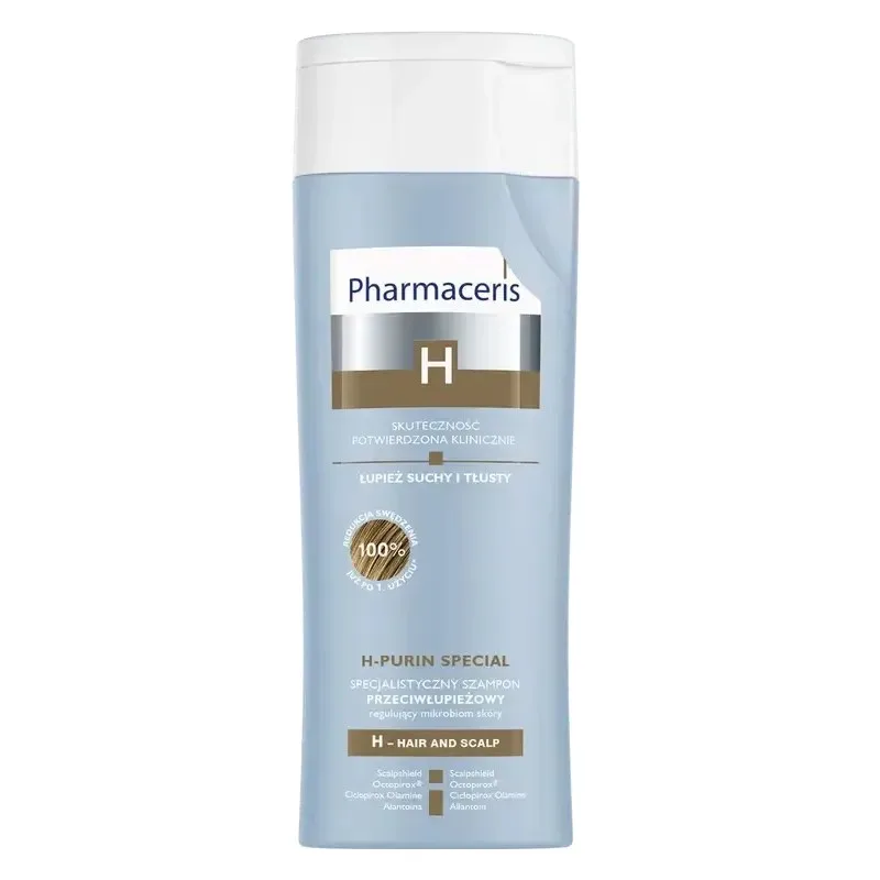 PHARMACERIS Shampooing H-Purin Spécial Specialist Antipelliculaire 250 ml
