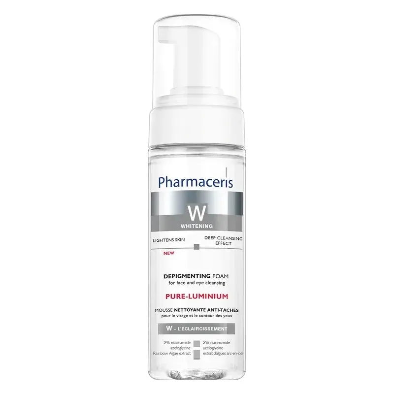 PHARMACERIS W Pure Luminium Mousse Nettoyante Anti Taches 150 ml