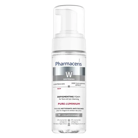 PHARMACERIS W Pure Luminium Mousse Nettoyante Anti Taches 150 ml