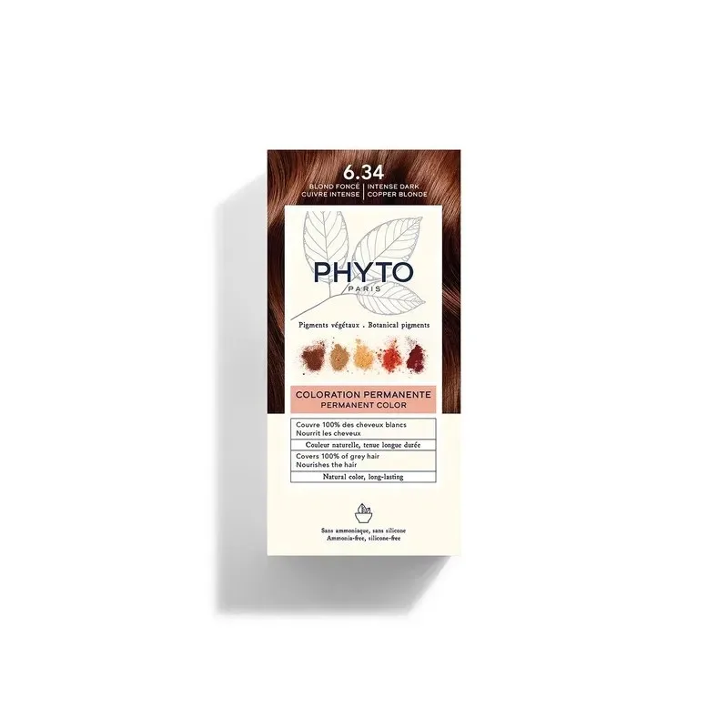 PHYTO Phytocolor 6.34 Blond Foncé Cuivré Intense