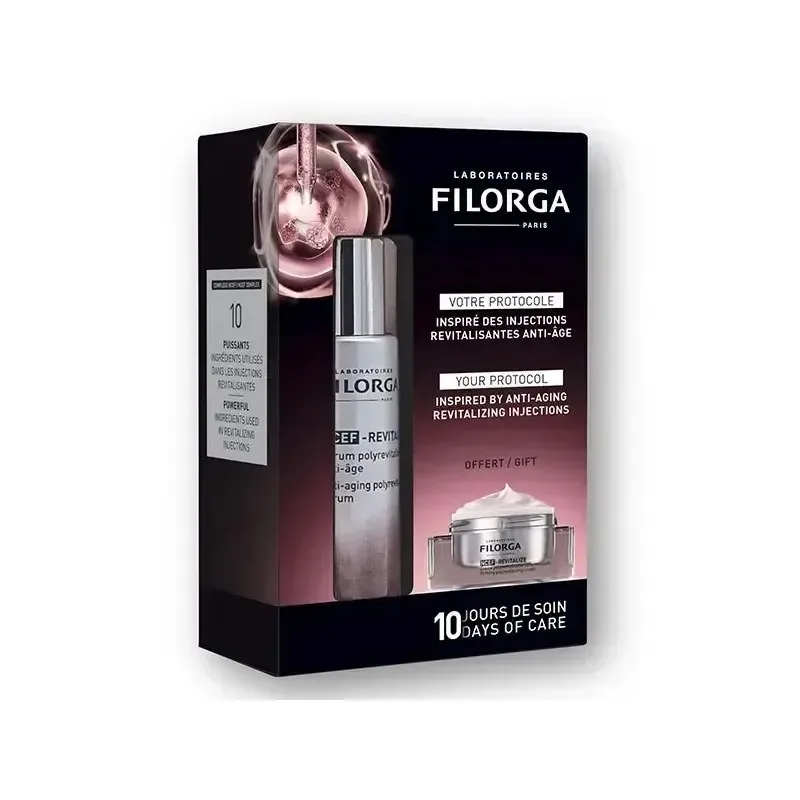 FILORGA Ncef Revitalize Sérum 30 ml + Crème Anti-Âge 15 ml Gratuit