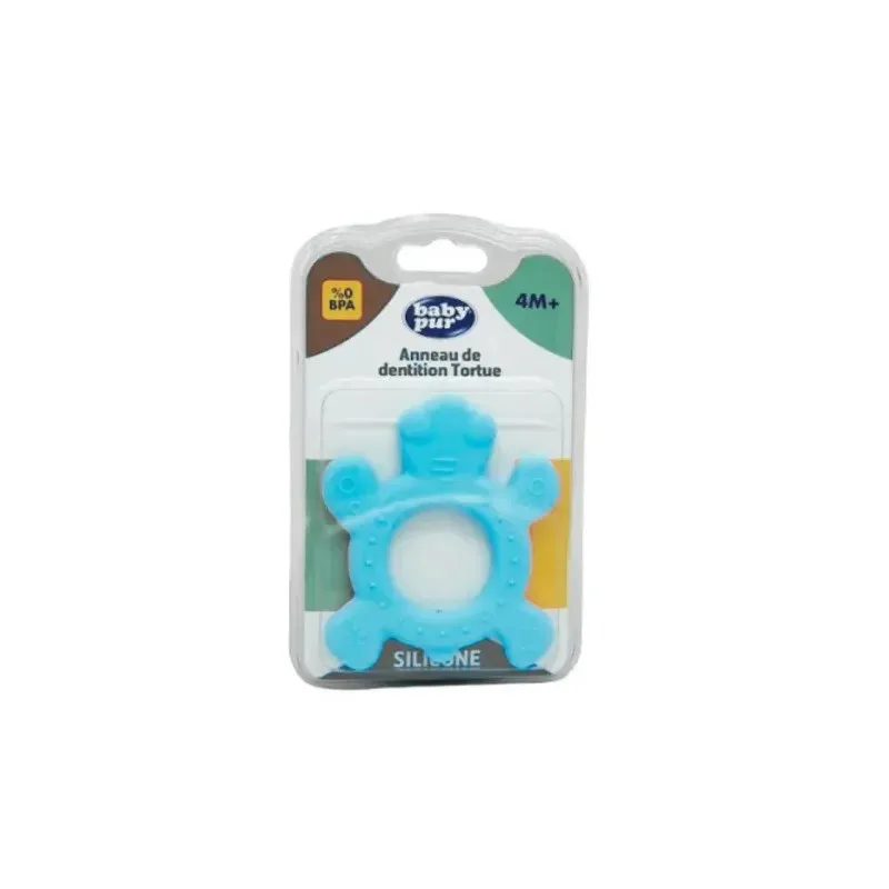 BABY PUR Anneau Dentition Tortue 4m+