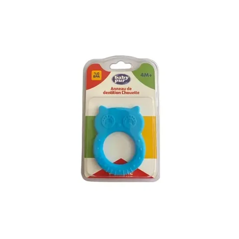 BABY PUR Anneau Dentition Chouette 4m+
