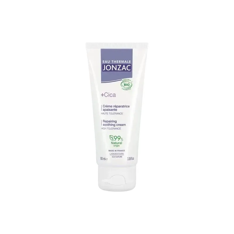 JONZAC Cica+ Crème Réparatrice Apaisante Bio Visage et Corps 100 ml