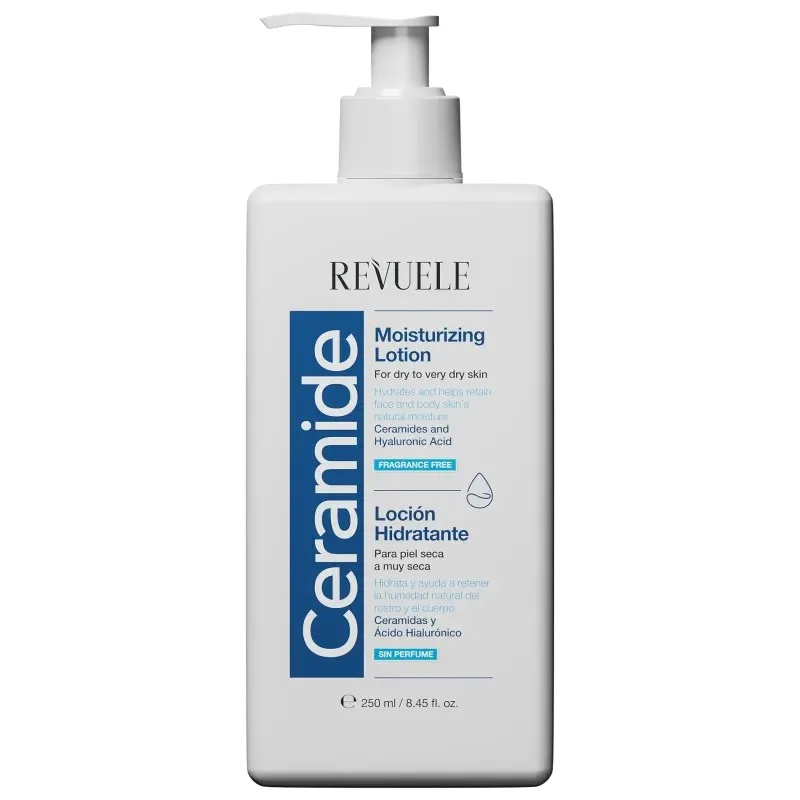 REVUELE Lait Hydratant Visage et Corps pour Peaux Sèches 250 ml