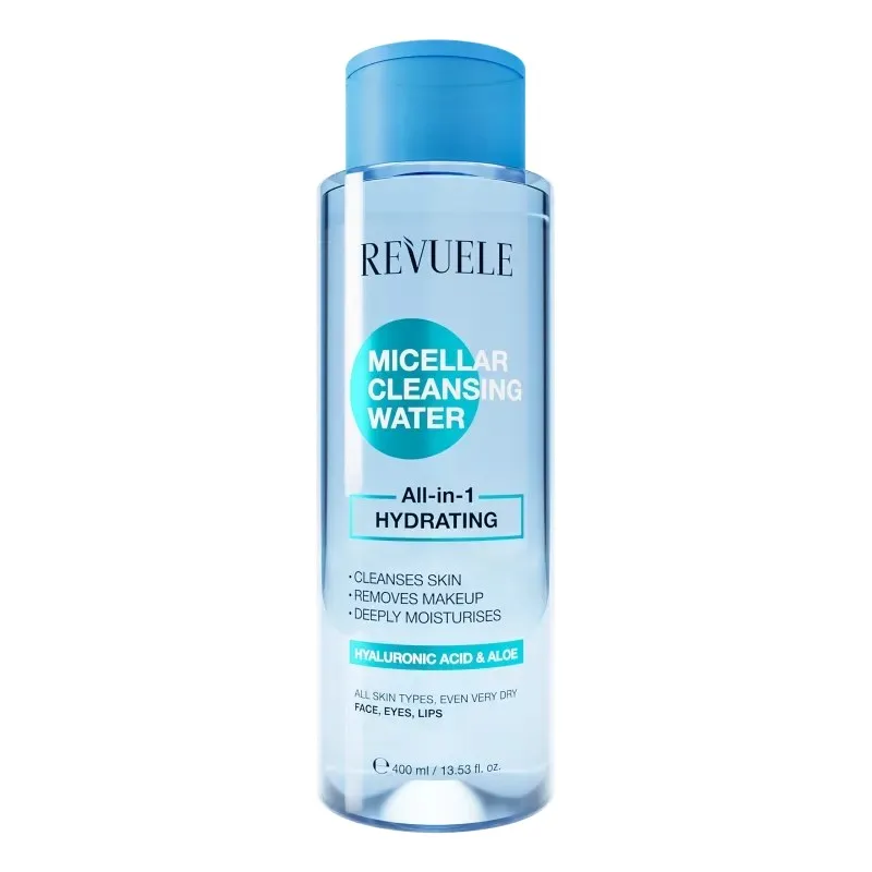 REVUELE Eau Micellaire Démaquillante Tout en 1 Peaux Sensibles 400 ml