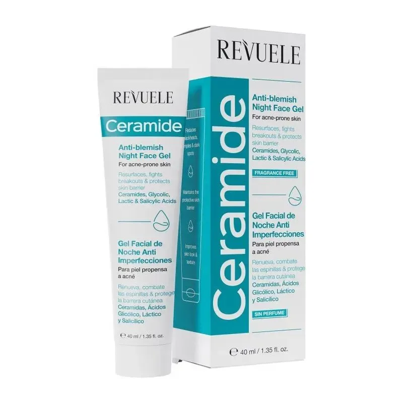 REVUELE Gel de Nuit Anti-Imperfections aux Ceramides 40 ml