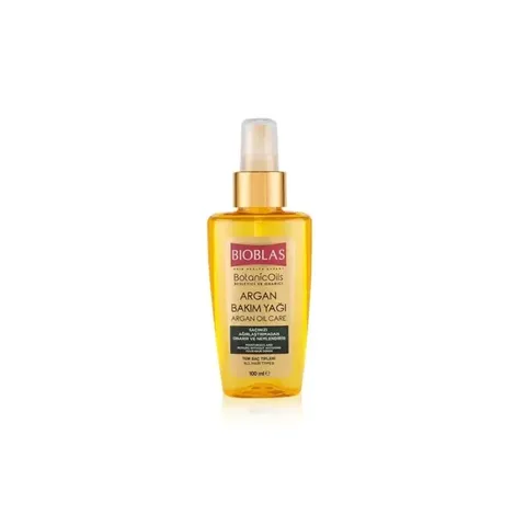 BIOBLAS Botanic Oils Huile Se Soin Capillaire Argan 100 ml