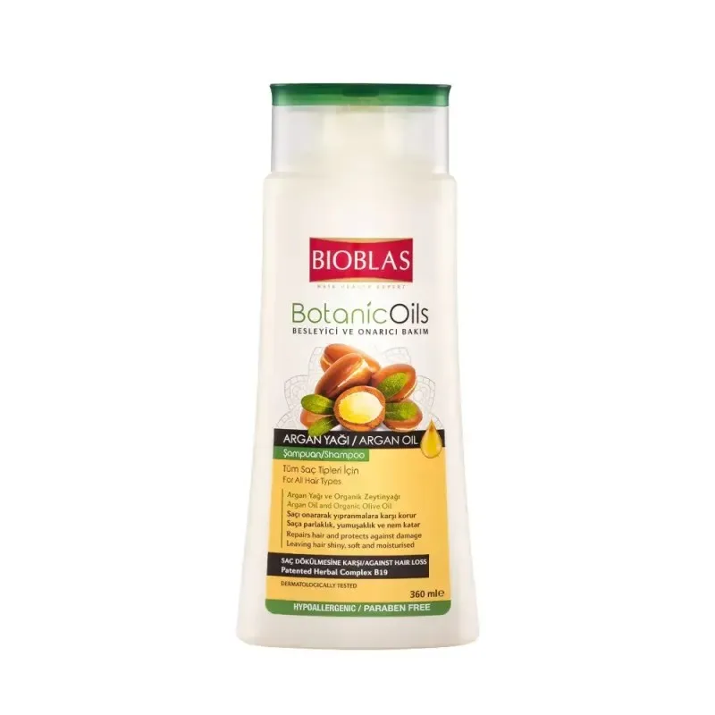 BIOBLAS Botanicoils Shampooing à Lhuile Dargan 360 ml — photo 2