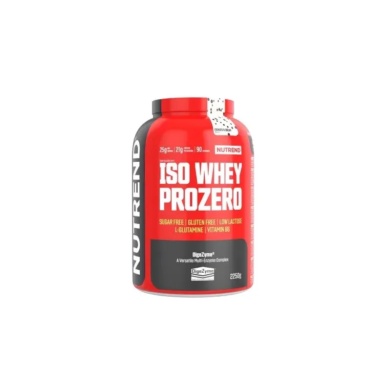NUTREND Iso Whey Prozero Cookies Cream 2250 g