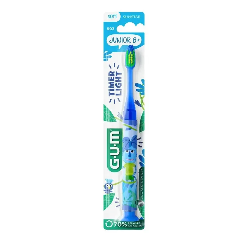 GUM Brosse à Dents Junior Light Up (903) — photo 2