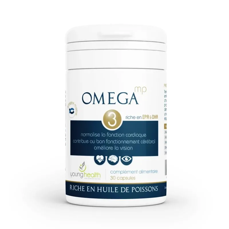 YOUNG HEALTH Omega 3 30 Gélules