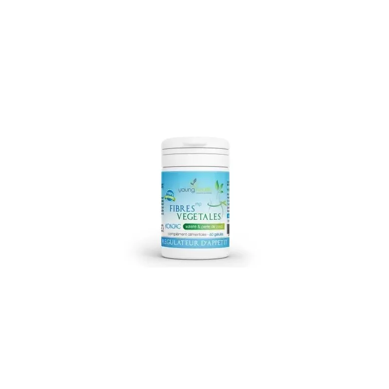 YOUNG HEALTH Fibres Vegetales 60 Gélules