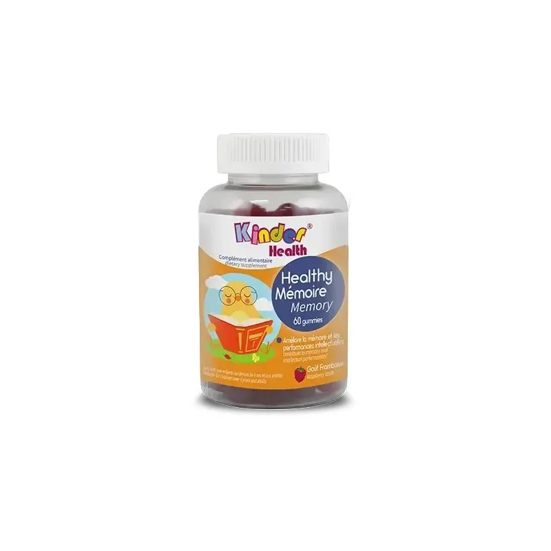 KINDER HEALTH Mémoire 60 Gummies