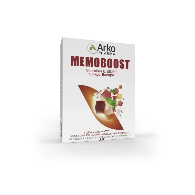 ARKOPHARMA Memoboost 30 Gélules