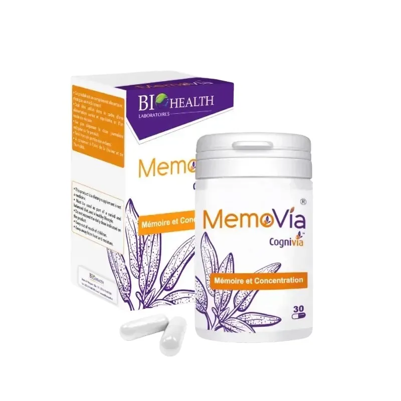 BIOHEALTH Memovia 30 Gélules