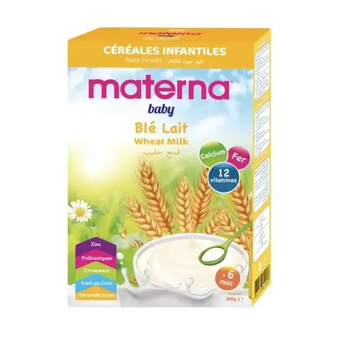 MATERNA Céréales Blé Lait 200 g