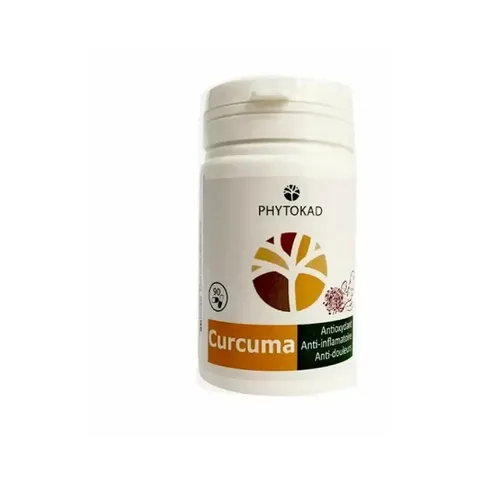 PHYTOKAD Curcuma, Gingembre Poivre Noir, Boite de 90 Gélules