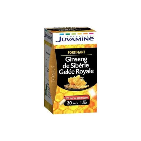 JUVAMINE Ginseng Gelée Royale Revitalisant 30 Gélules