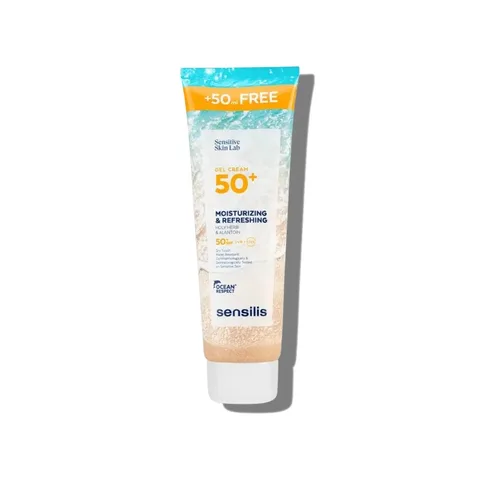 SENSILIS Gel Crème Hydratant Rafraichissant SPF50+ 250 ml