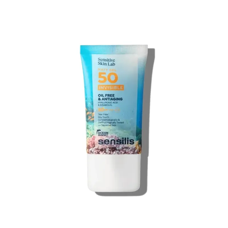 SENSILIS Gel Mat Invisible Oil Free Anti Age SPF50+ 40 ml