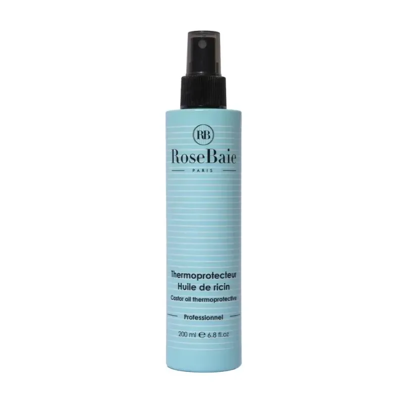 ROSEBAIE Thermo Protecteur Huile de Ricin x Keratine 200 ml